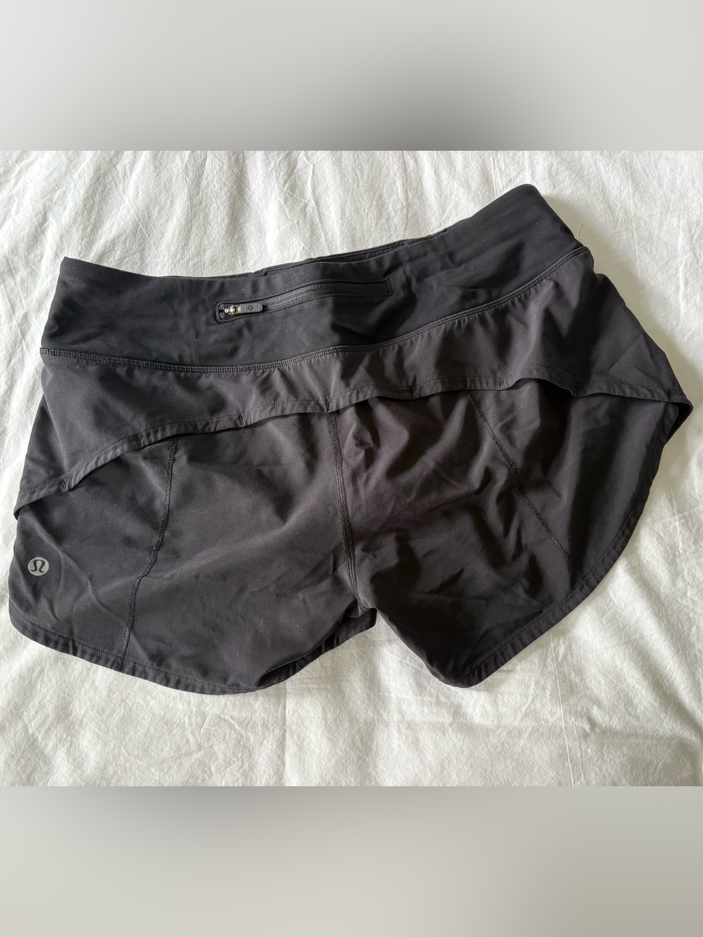 lululemon athletica Black Women's Running Shorts